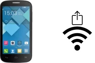 Générer un QR code avec la clé Wifi sur un Alcatel OneTouch Pop C5