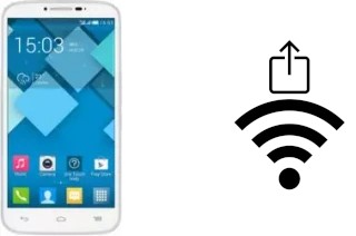 Générer un QR code avec la clé Wifi sur un Alcatel OneTouch Pop C9