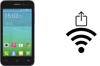 Générer un QR code avec la clé Wifi sur un Alcatel OneTouch Pop S3