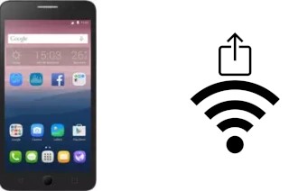 Générer un QR code avec la clé Wifi sur un Alcatel OneTouch Pop Star 3G