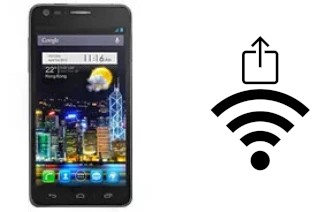 Générer un QR code avec la clé Wifi sur un alcatel One Touch Idol Ultra