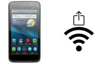 Générer un QR code avec la clé Wifi sur un alcatel One Touch Scribe HD-LTE