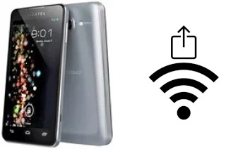 Générer un QR code avec la clé Wifi sur un alcatel One Touch Snap LTE