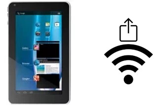 Générer un QR code avec la clé Wifi sur un alcatel One Touch T10