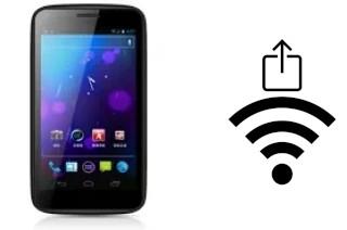 Générer un QR code avec la clé Wifi sur un alcatel OT-986