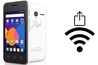 Générer un QR code avec la clé Wifi sur un alcatel Pixi 3 (3.5)