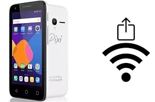 Générer un QR code avec la clé Wifi sur un alcatel Pixi 3 (4.5)