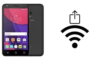 Générer un QR code avec la clé Wifi sur un Alcatel Pixi 4 (5) 3G