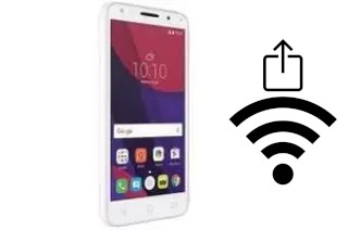 Générer un QR code avec la clé Wifi sur un Alcatel Pixi 4 (5) 4G