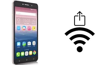 Générer un QR code avec la clé Wifi sur un alcatel Pixi 4 (6) 3G