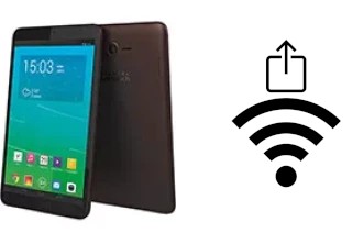 Générer un QR code avec la clé Wifi sur un alcatel Pixi 8