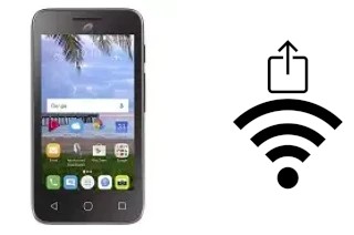 Générer un QR code avec la clé Wifi sur un Alcatel Pixi Theatre