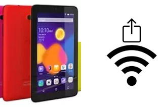 Générer un QR code avec la clé Wifi sur un alcatel Pixi 3 (7) LTE