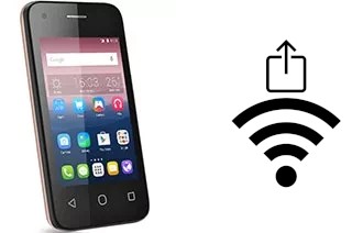 Générer un QR code avec la clé Wifi sur un alcatel Pixi 4 (3.5)