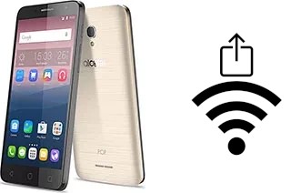 Générer un QR code avec la clé Wifi sur un alcatel Pop 4+