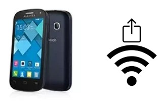 Générer un QR code avec la clé Wifi sur un alcatel Pop C3