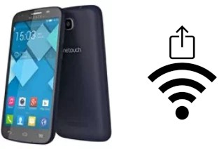 Générer un QR code avec la clé Wifi sur un alcatel Pop C7