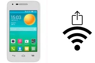 Générer un QR code avec la clé Wifi sur un alcatel Pop D1