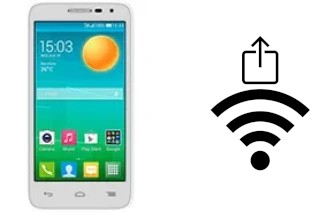 Générer un QR code avec la clé Wifi sur un alcatel Pop D5