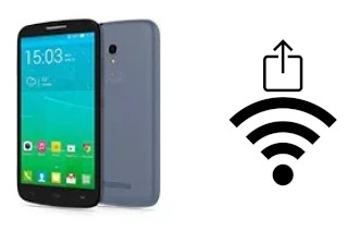 Générer un QR code avec la clé Wifi sur un alcatel Pop S9