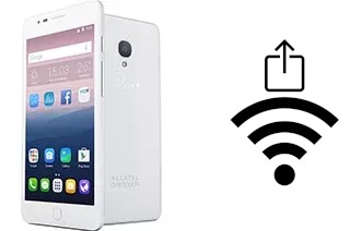 Générer un QR code avec la clé Wifi sur un alcatel Pop Up