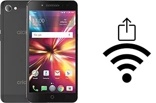 Générer un QR code avec la clé Wifi sur un alcatel Pulsemix