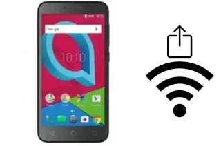 Générer un QR code avec la clé Wifi sur un Alcatel U50