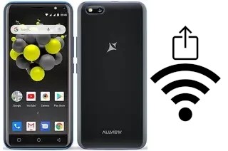 Générer un QR code avec la clé Wifi sur un Allview A10 Plus