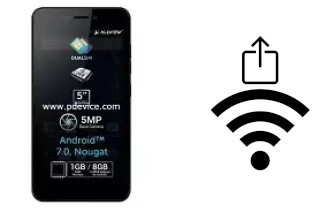 Générer un QR code avec la clé Wifi sur un Allview A8 Lite