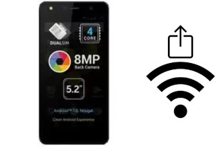 Générer un QR code avec la clé Wifi sur un Allview A9 Lite