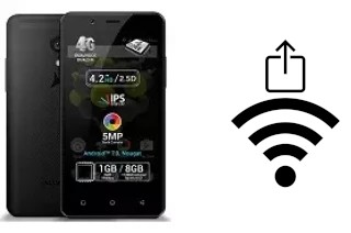 Générer un QR code avec la clé Wifi sur un Allview P4 Pro