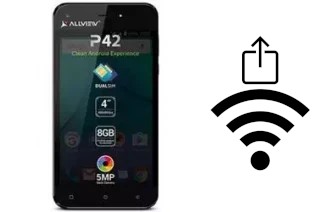 Générer un QR code avec la clé Wifi sur un Allview P42