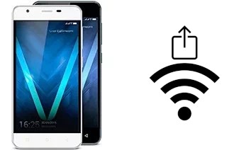 Générer un QR code avec la clé Wifi sur un Allview V2 Viper