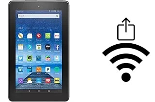 Générer un QR code avec la clé Wifi sur un Amazon Fire 7