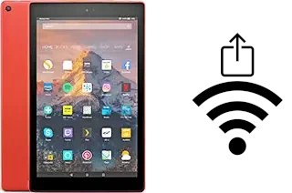 Générer un QR code avec la clé Wifi sur un Amazon Fire HD 10 (2017)