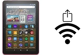 Générer un QR code avec la clé Wifi sur un Amazon Fire HD 8 (2022)