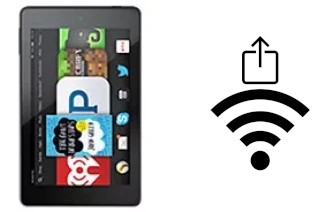 Générer un QR code avec la clé Wifi sur un Amazon Fire HD 6