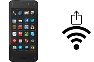 Générer un QR code avec la clé Wifi sur un Amazon Fire Phone