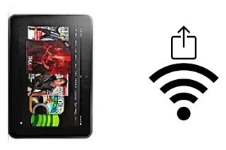 Générer un QR code avec la clé Wifi sur un Amazon Kindle Fire HD 8.9 LTE