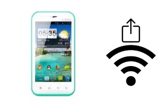 Générer un QR code avec la clé Wifi sur un AMOI Amoi N816