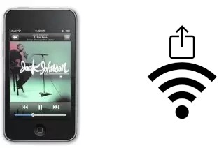 Comment partager le clé de sécurité réseau Wifi d'un Apple iPod touch 2nd generation sans le taper