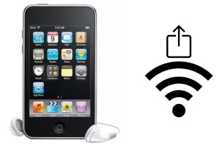 Comment partager le clé de sécurité réseau Wifi d'un Apple iPod touch 3rd generation sans le taper