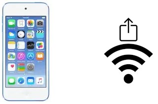 Comment partager le clé de sécurité réseau Wifi d'un Apple iPod Touch (2019) sans le taper