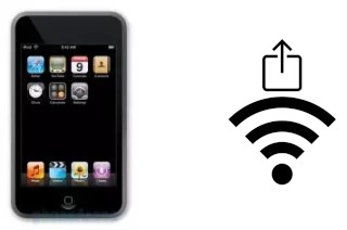 Comment partager le clé de sécurité réseau Wifi d'un Apple iPod touch sans le taper