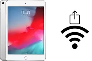 Comment partager le clé de sécurité réseau Wifi d'un Apple iPad mini (2019) sans le taper