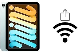 Comment partager le clé de sécurité réseau Wifi d'un Apple iPad mini (2024) sans le taper