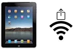 Comment partager le clé de sécurité réseau Wifi d'un Apple iPad Wi-Fi sans le taper