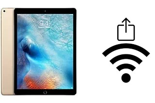 Comment partager le clé de sécurité réseau Wifi d'un Apple iPad Pro 12.9 (2015) sans le taper