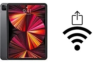 Comment partager le clé de sécurité réseau Wifi d'un Apple iPad Pro 11 (2021) sans le taper