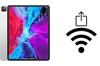 Comment partager le clé de sécurité réseau Wifi d'un Apple iPad Pro 12.9 (2020) sans le taper